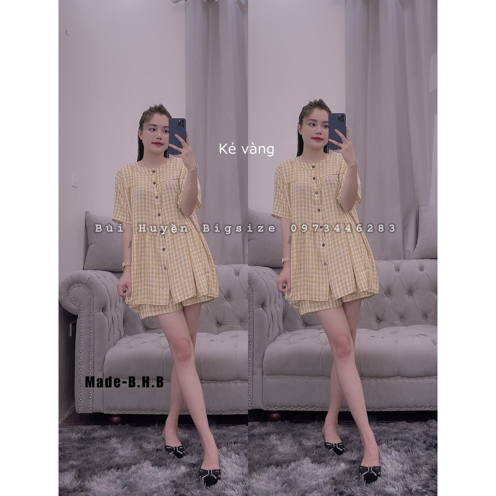 BIGSIZE SET BBD KẺ