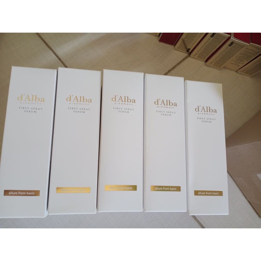 Xịt Khoáng Bơ và Vàng Non 24k d’Alba Hàn Quốc | BigBuy360 - bigbuy360.vn