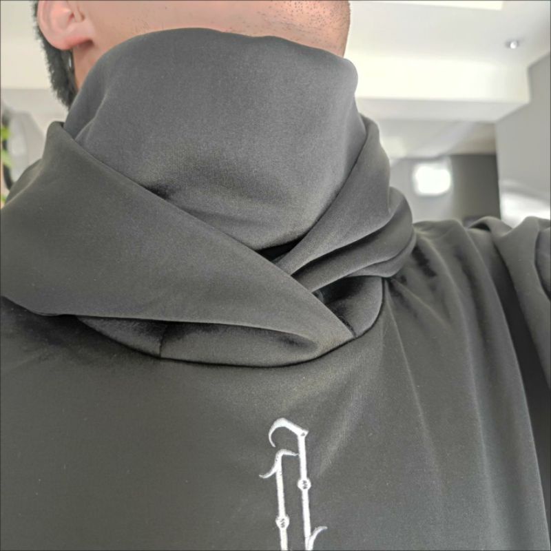 Áo Hoodie HipHop Unisex phiên bản cổ trùm khí chất