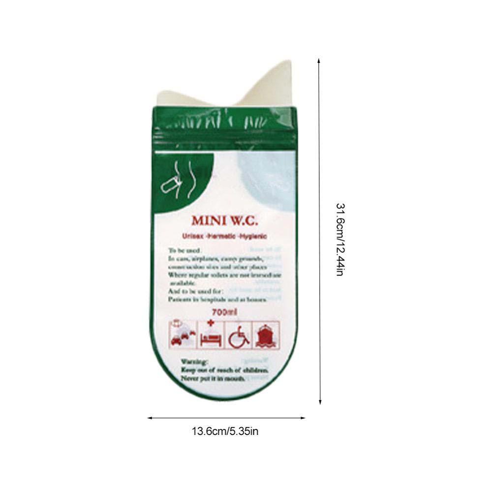 ELLSWORTH Túi Đi Tiểu Khẩn Cấp 700ml Sử Dụng Một Lần Tiện Lợi Cho Nam Và Nữ