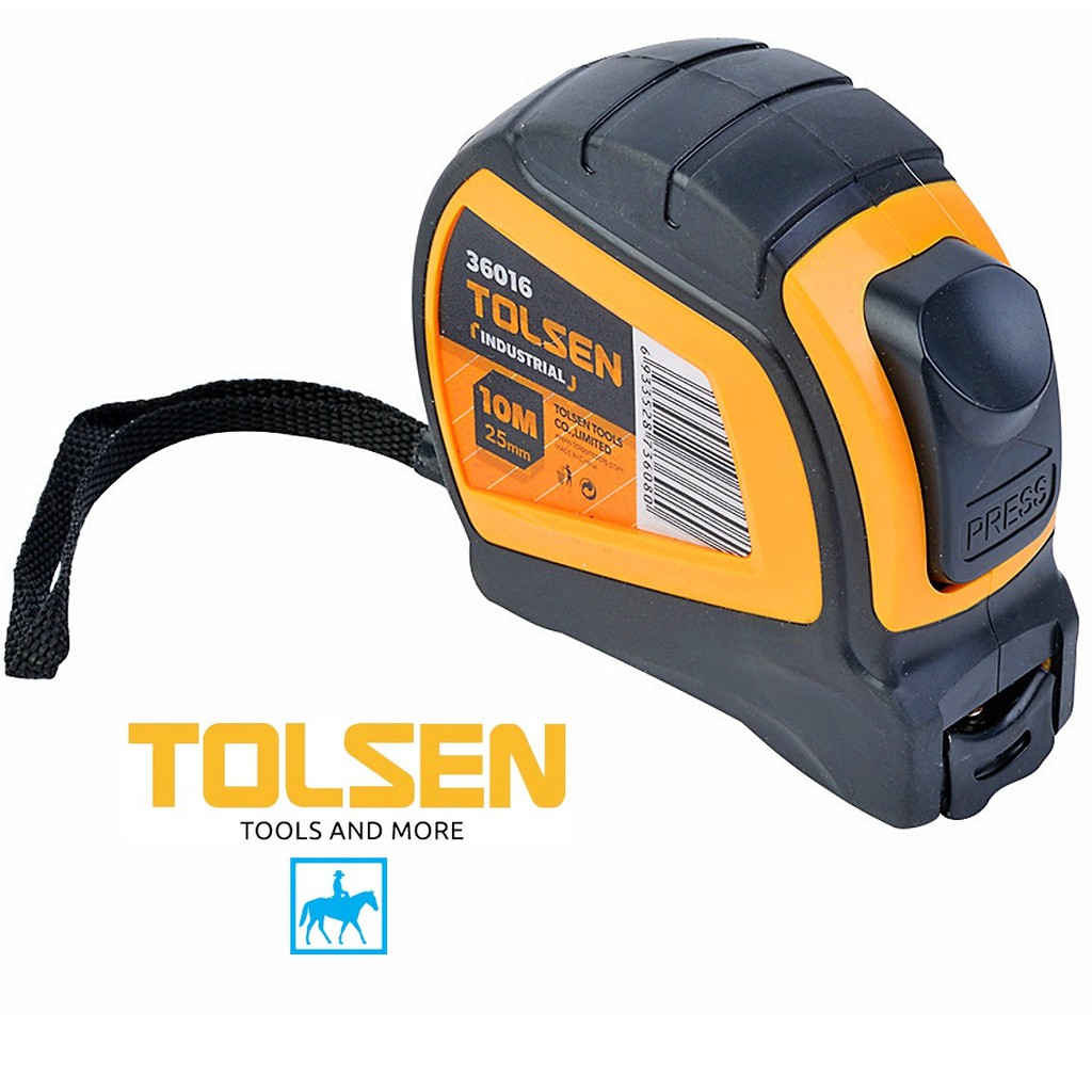 TOLSEN Thước Kéo Cuộn Tự Động 10 Mét 36016