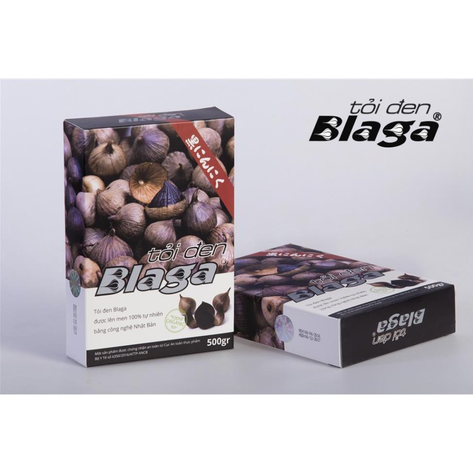Tỏi Đen Blaga Hộp (500g) Combo 2 Sản Phẩm Và Tặng Kèm Tỏi Đen Blaga Túi (125g) | BigBuy360 - bigbuy360.vn