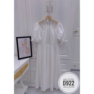 Bigsize Đầm maxi cổ yếm D922