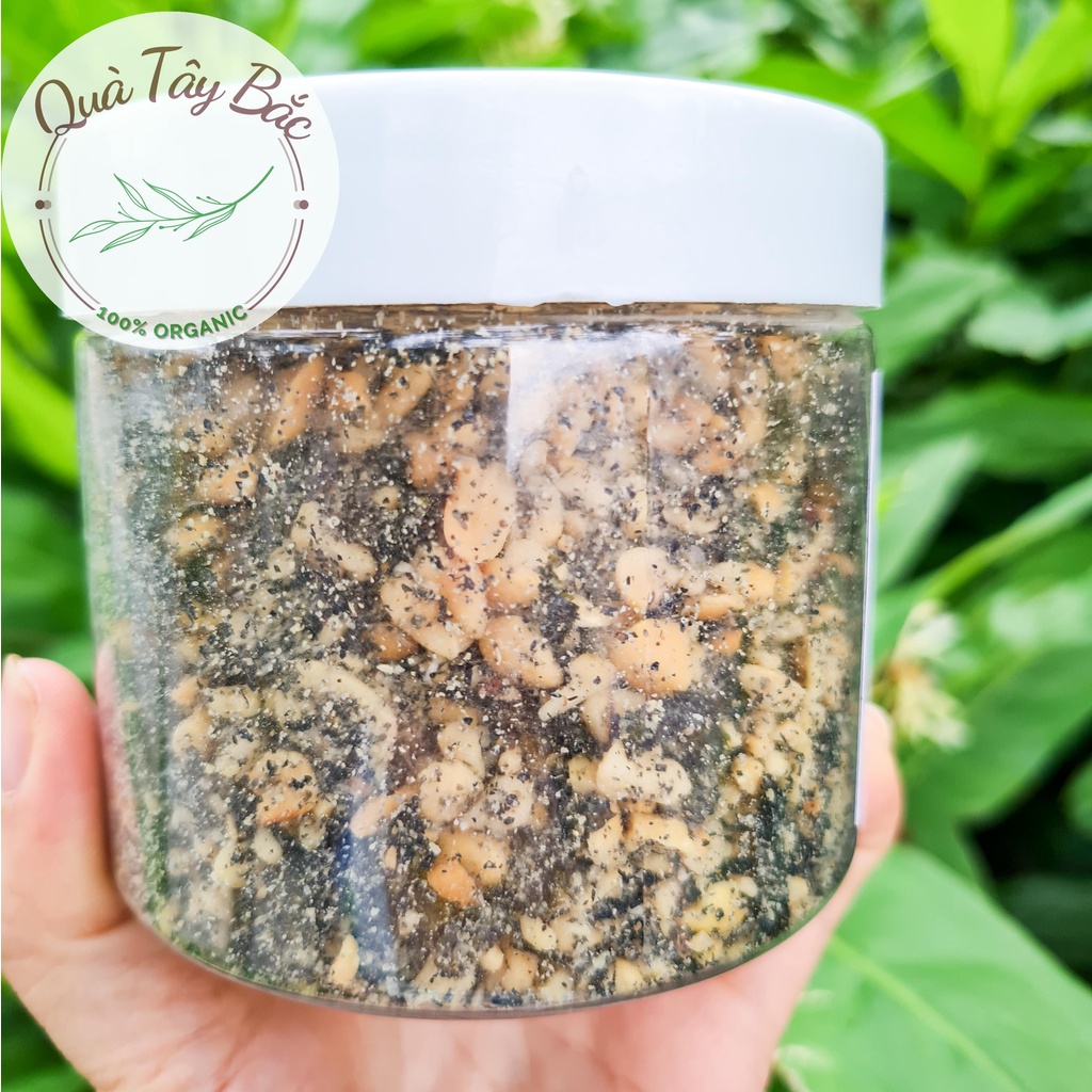 Muối Lạc Vừng Rong biển Muối hồng Ăn chay Thực dưỡng Hộp 250g
