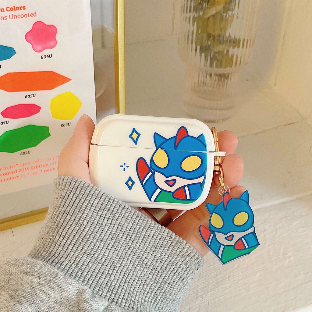 Vỏ Bảo Vệ Hộp Sạc Tai Nghe compatible AirPods 3 / 3rd) 2021 Surcompatible AirPods3 Curise 3rd Chất Lượng Cao Ốp