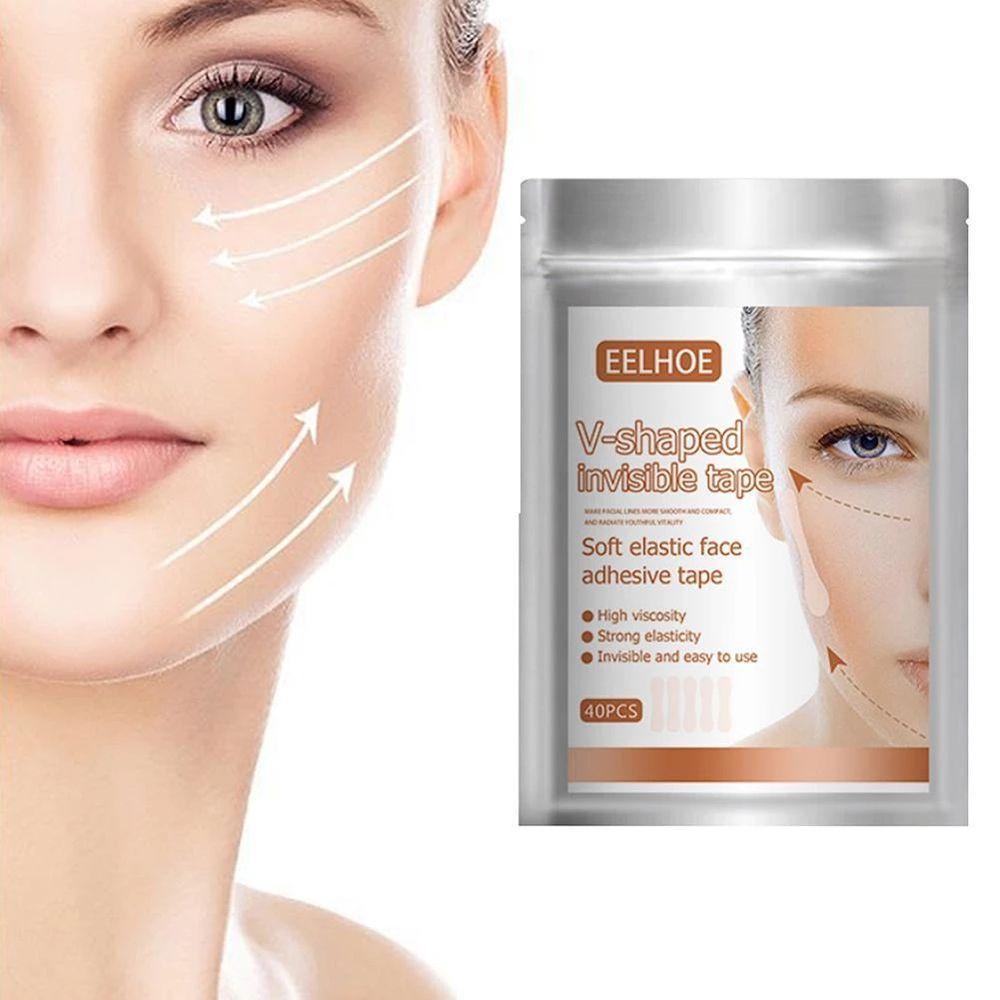 Hộp 40 Miếng Dán Nâng Cơ Mặt Tạo Cằm Chữ V Chống Lão Hóa