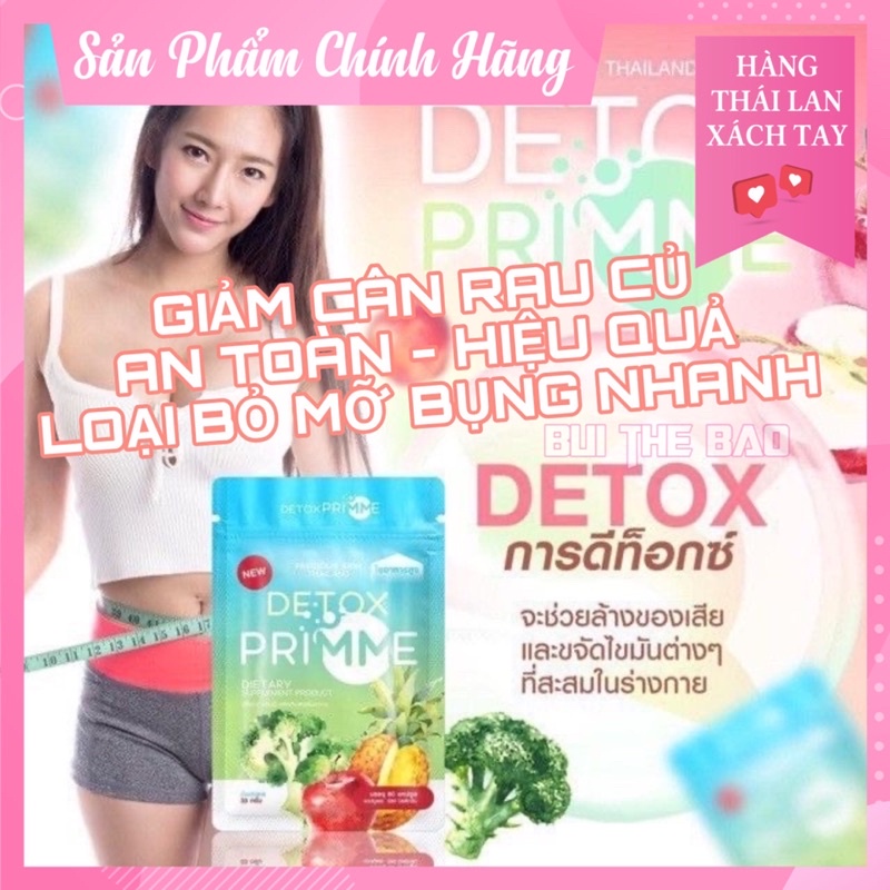 Giảm Mỡ Bụng  Detox Rau Củ Giảm Cân An Toàn Từ Thiên Nhiên Thái Lan 🇹🇭