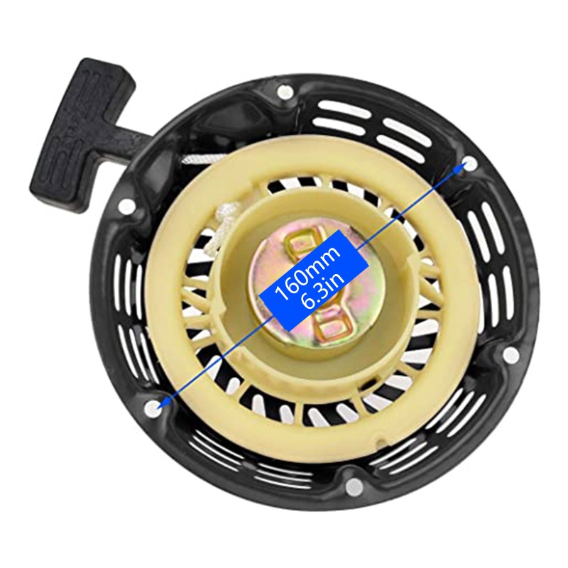 Cuộn Dây Kéo Khởi Động 168F 170F Cho Máy Cắt Cỏ 4 Chổi Than