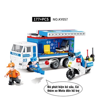 Lego city swat - đồ chơi lego minecraft lắp ghép cảnh sát bắt tội pham đặc biệt nguy hiểm - 177+ chi tiết - pibo