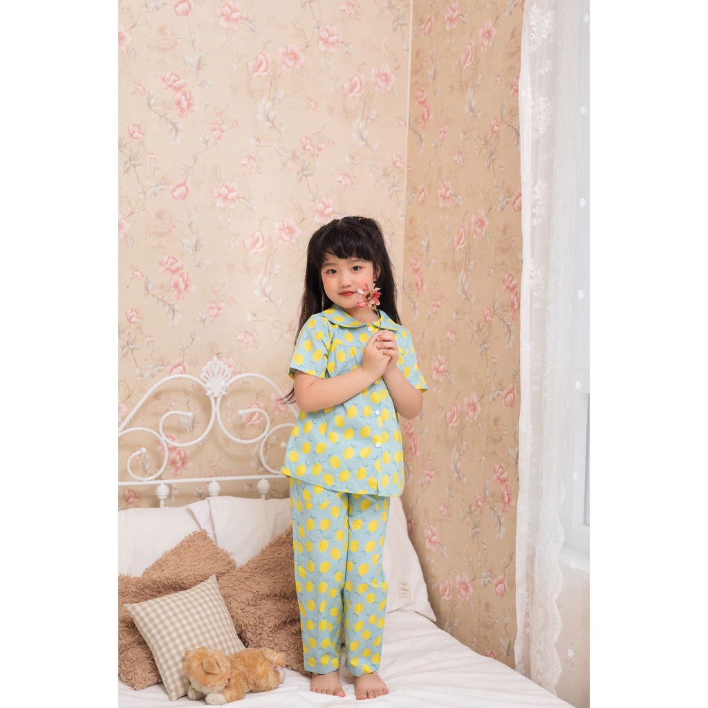 [LITTLE PINK] BỘ PYJAMAS HÈ 2022 VER2