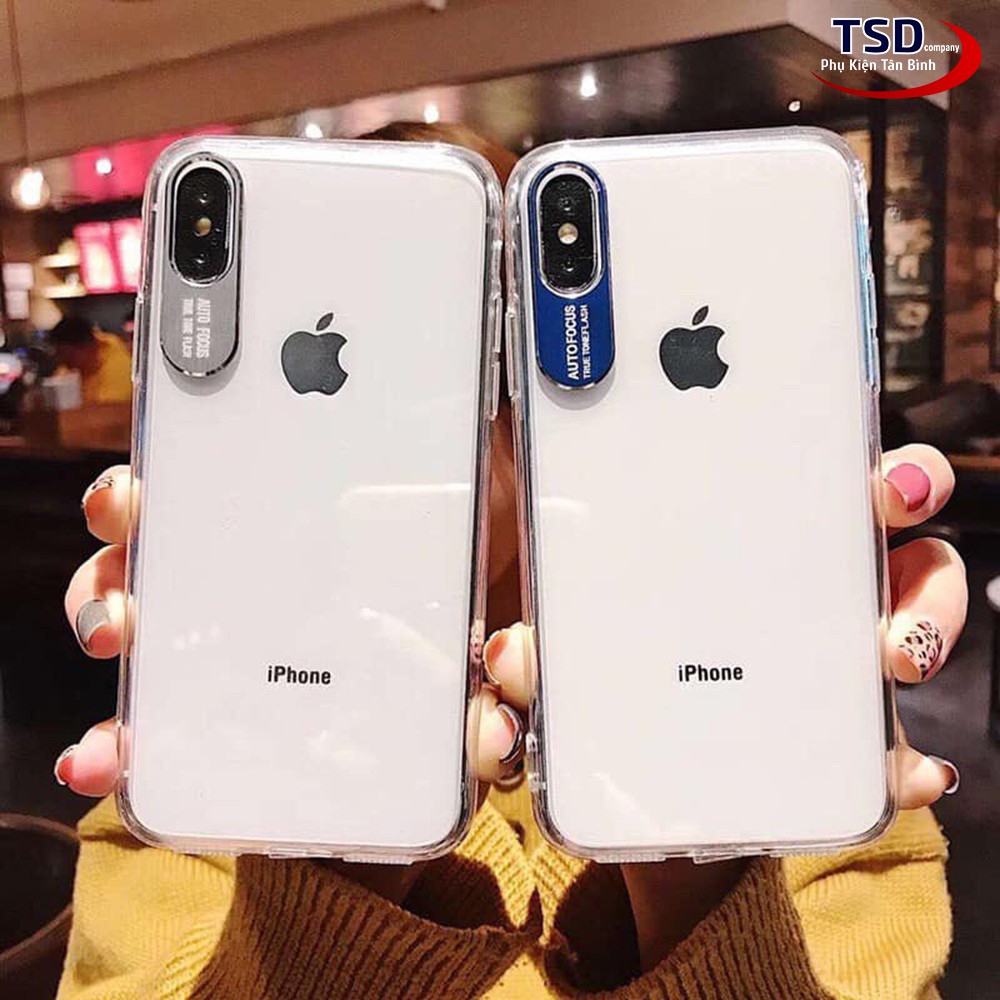 Ốp Lưng iPhone Viền Nhôm Bảo Vệ Camera Siêu Đẹp