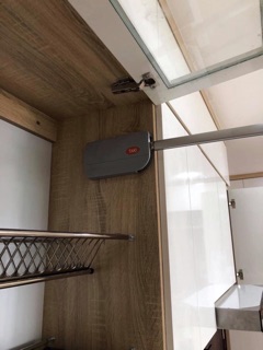 Tay nâng cánh đôi có giảm chấn( hỗ trợ lắp đặt kv hà nội)