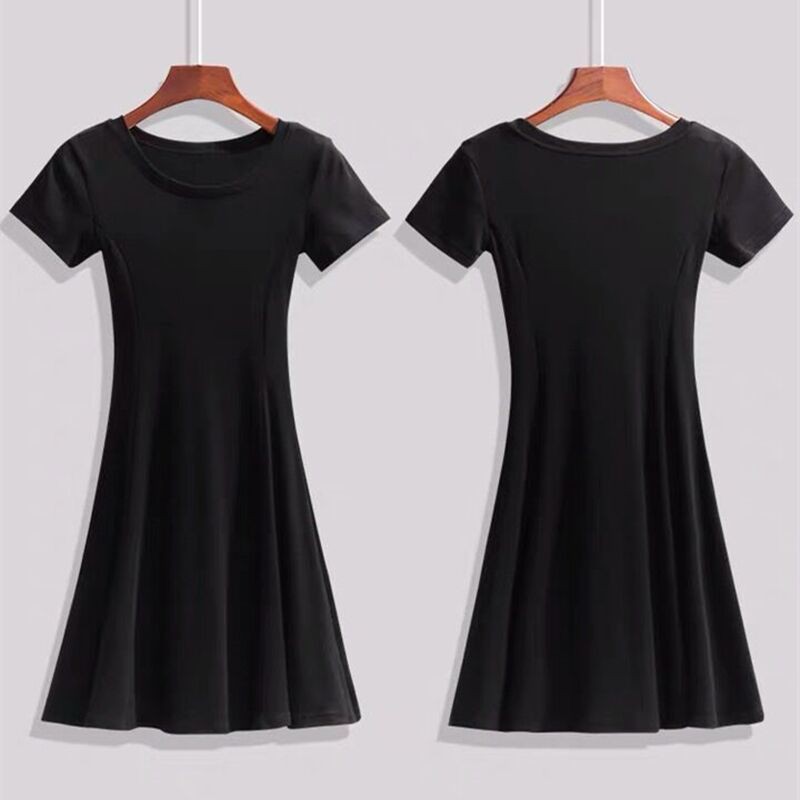Đầm Polo cotton nữ 1 mảnh Váy tay ngắn 3 màuO574HJT