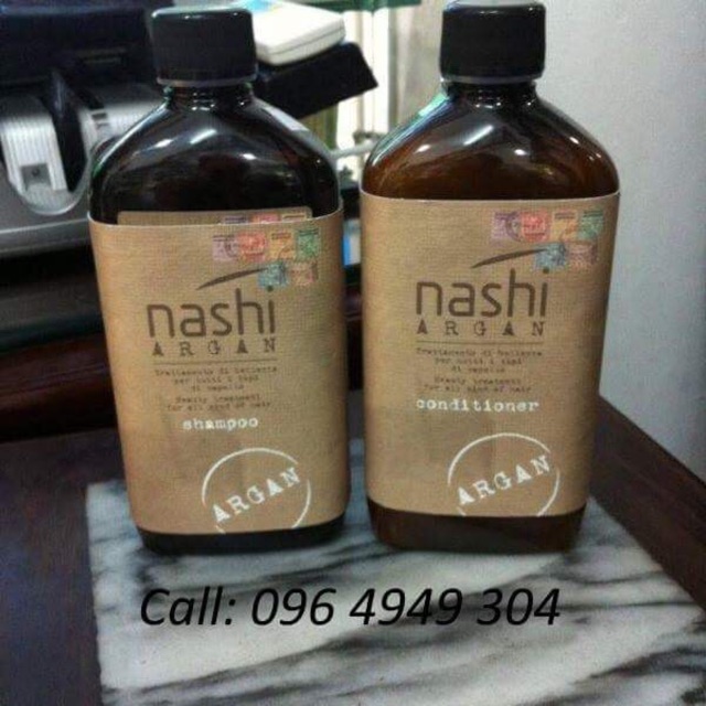 1 Chai dầu gội Nashi Argan 500ml