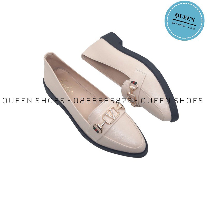 Giày lười nữ 🌸FREESHIP🌸 giày tây nữ da mềm - BB27 | BigBuy360 - bigbuy360.vn
