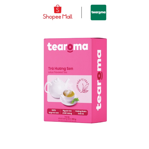 Tearoma Trà Sen - Hộp 100g