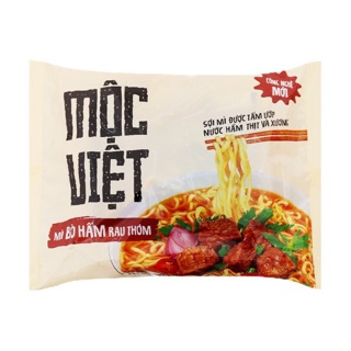 MÌ MỘC VIỆT BÒ HẦM RAU THƠM/TÔM CHUA CAY 75G