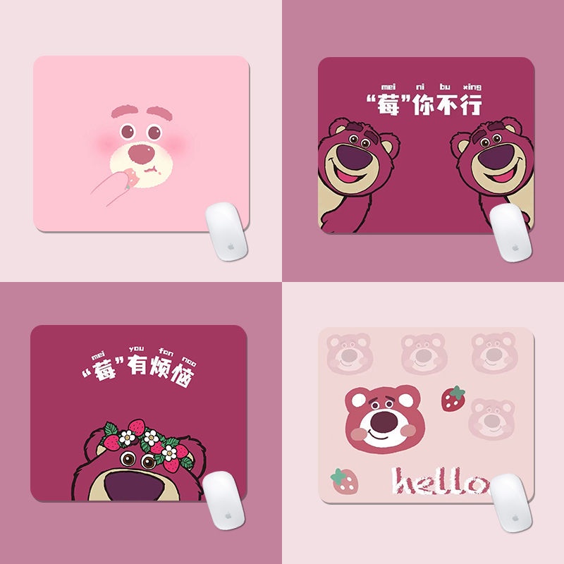 Tấm Lót Chuột Và Bàn Phím Máy Tính Họa Tiết Hoạt Hình Anime Dễ Thương