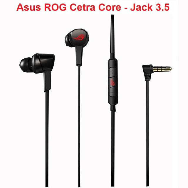 Tai Nghe Asus ROG Cetra Core - Jack 3.5 - Hàng Chính Hãng