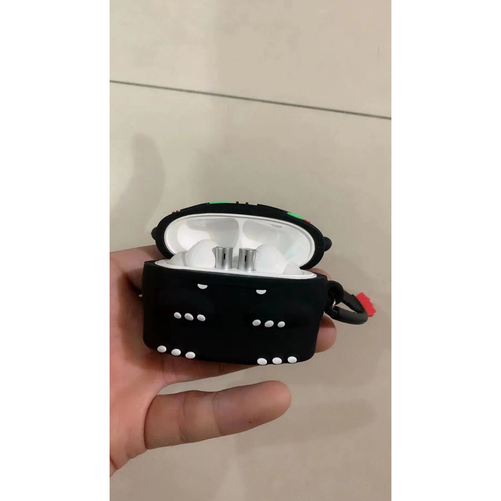 Vỏ Bảo Vệ Hộp Sạc Tai Nghe Không Dây bluetooth Bằng Silicon Mềm Họa Tiết Hoạt Hình 3D Cho Realme Buds Air3