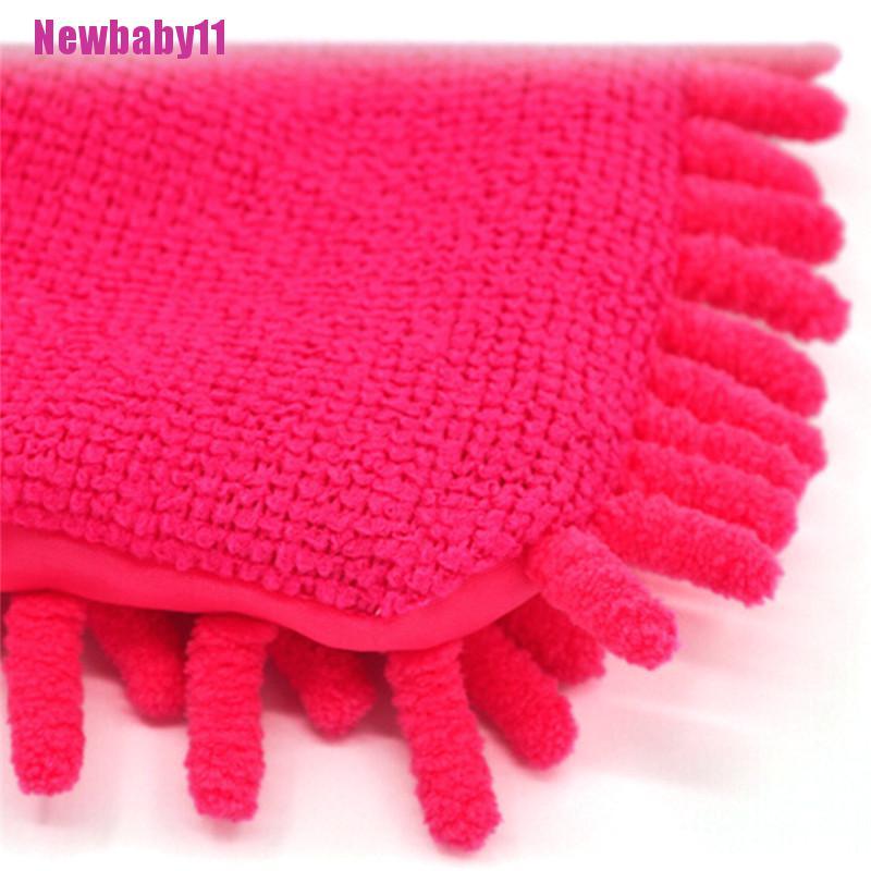 [BABY11] Găng Tay Rửa Xe Anthozoan Bằng Sợi Siêu Mịn Mới