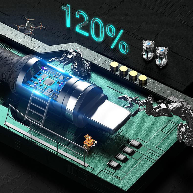 Dây Cáp Sạc Nhanh 3A 3 Trong 1 Dành Cho Điện Thoại Android/Type-c
