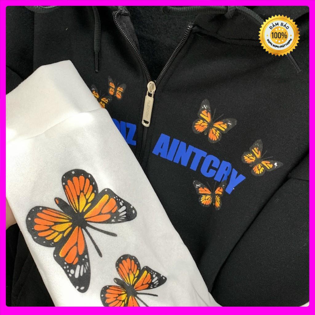 [Ảnh Thật] Áo Khoác Nữ Hình Đàn Bướm Thun Nỉ Ngoại Freesize 65kg AK98 [ ÁO KHOÁC NỮ ] | BigBuy360 - bigbuy360.vn