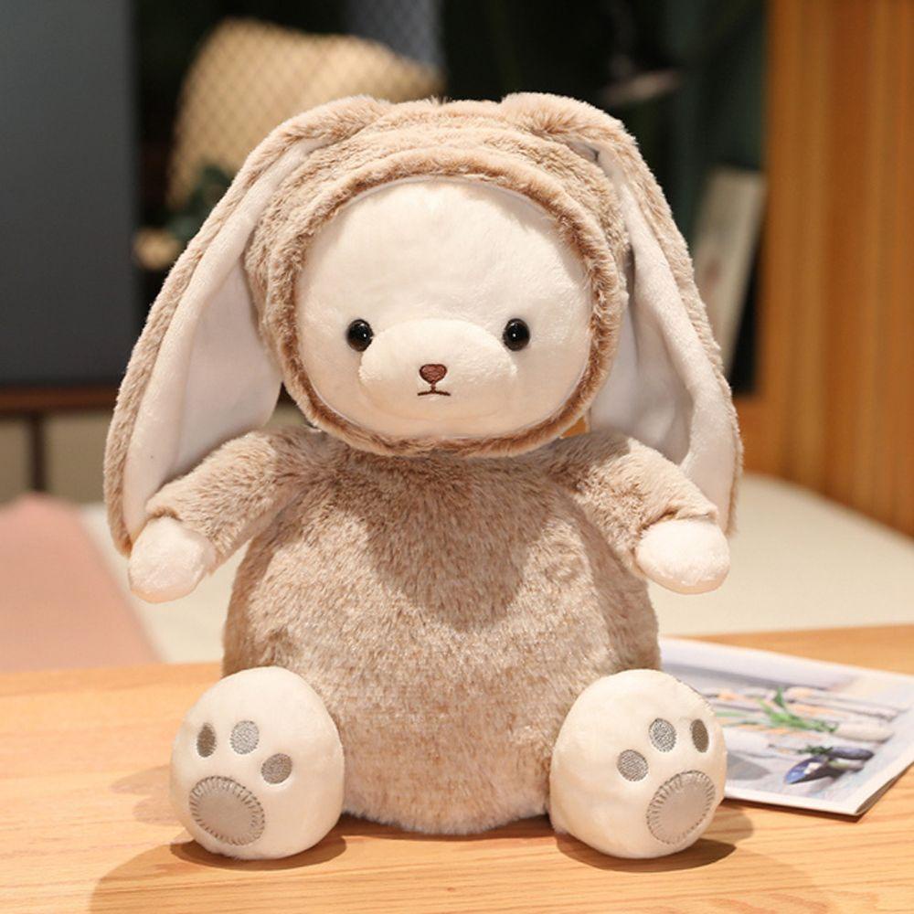 Đồ chơi nhồi bông Hình Gấu / Thỏ Mềm Mại Dễ Thương Cho Bé