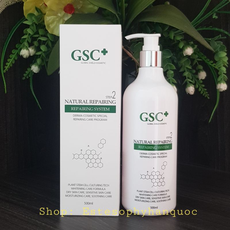 [Chính hãng] Kem massage mặt GSC Natural Repairing 500ml