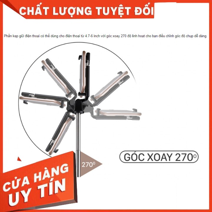 Gậy chụp hình 💖 FREE SHIP 💖 Gậy chụp hình kiêm Tripod 3 chân + Nút bluetooth K07 cực kỳ tiện lợi | BigBuy360 - bigbuy360.vn