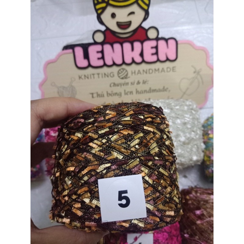 Sợi cờ bông cuộn 100g