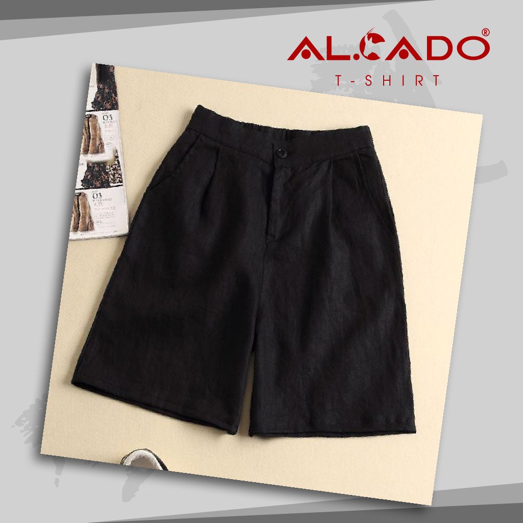 (giá rẻ vô địch) Quần culottes đũi lửng nhật mềm mát lưng thun cúc trước nhiều màu