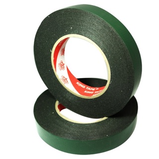 Băng dính xốp xanh 2 mặt dính khổ 4cm và 1.7cm