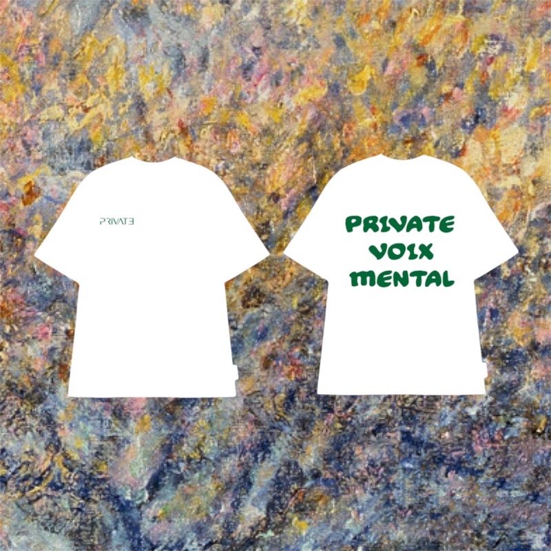 Áo thun trắng Private Voix Mental [CÓ HỘP]