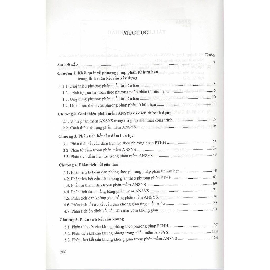 Sách - Phân Tích Kết Cấu Xây Dựng Theo Phương Pháp Phần Tử Hữu Hạn Và Ứng Dụng Trong Phần Mềm ANSYS