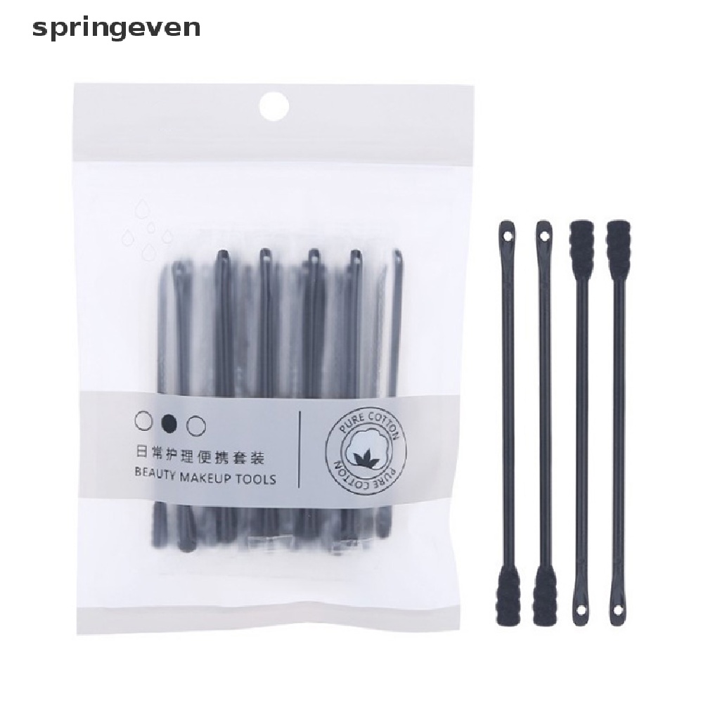 Set 30 tăm bông mềm đầu đen chất lượng cao