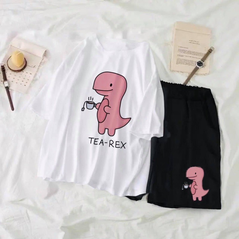 Set áo thun + quần short free size [ Hàng có sẵn ] | BigBuy360 - bigbuy360.vn
