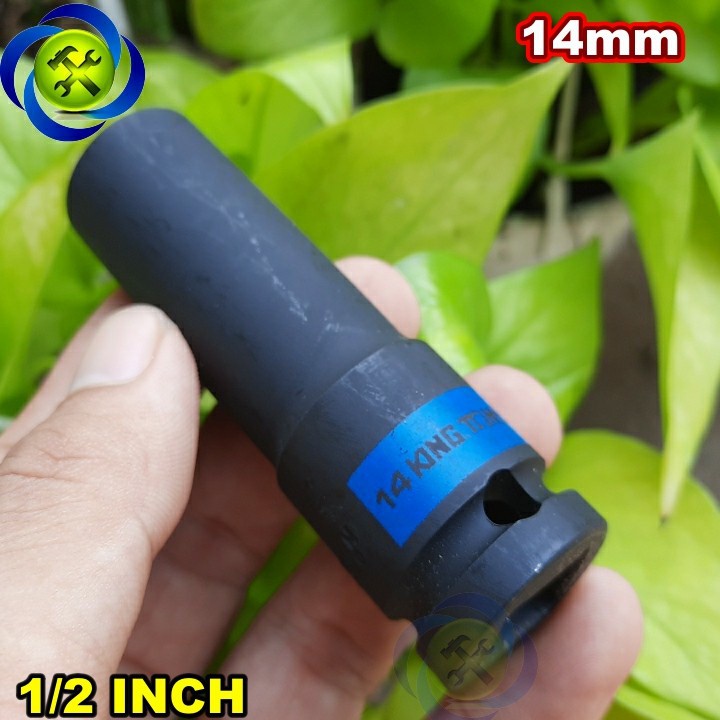 (ĐỦ SIZE) Tuýp đen KINGTONY loại 1/2 dài 80mm - 4435 từ 8mm - 32mm