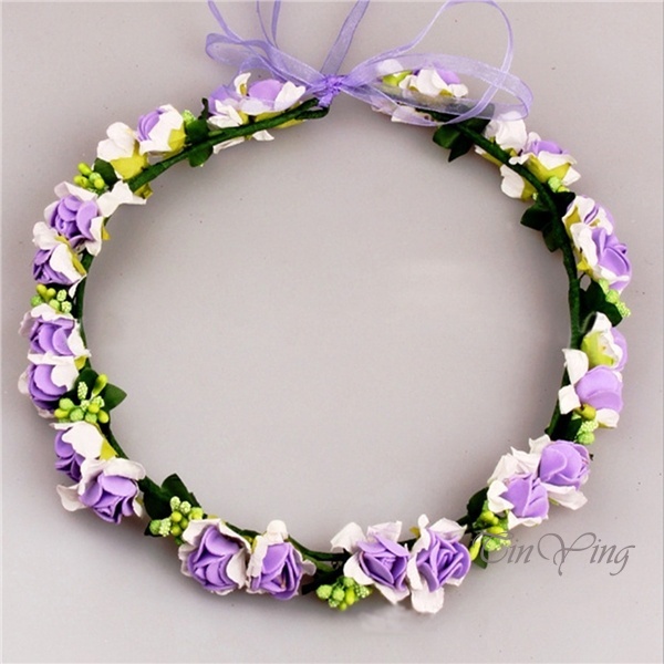 GETNOIVAS Vòng Hoa Đội Đầu Thanh Lịch Cho Cô Dâu