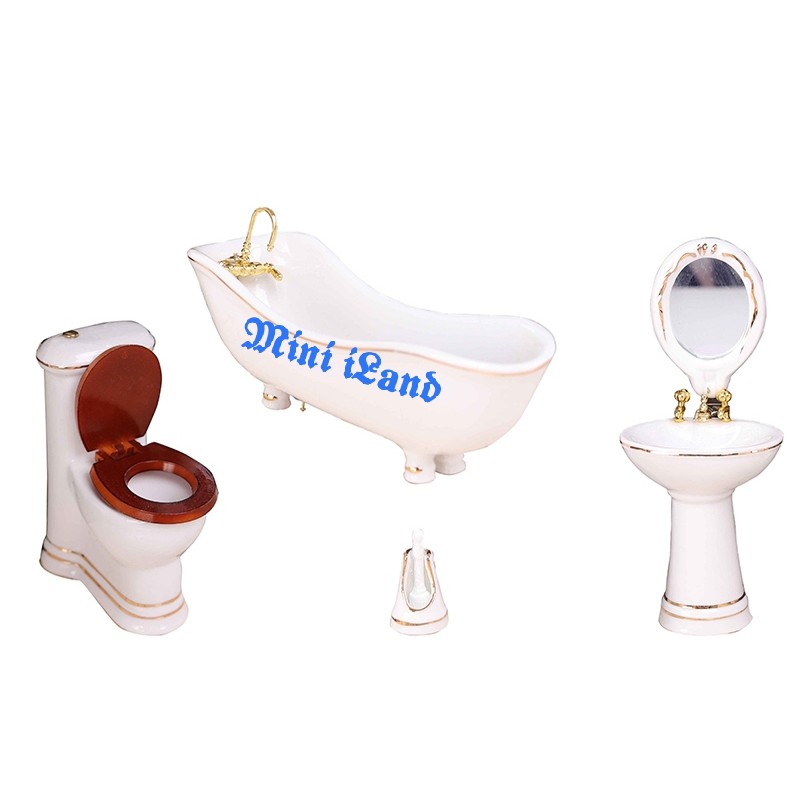 Bộ đồ nhà vệ sinh mini