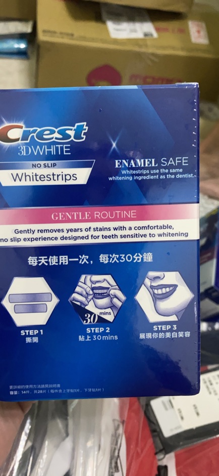 ( Bill_Mỹ ) Miếng Dán Trắng Răng Crest lẻ hàng Mỹ