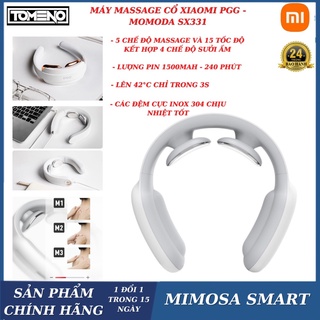 Máy massage xung điện SKG , Dụng cụ mát xa cổ vai gáy đa năng PGG ,15 tốc độ điều chỉnh , XIAOMI , mimosa