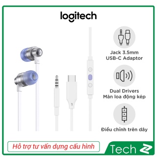 Tai nghe Logitech G333 Gaming (Trắng / Tím / Đen)
