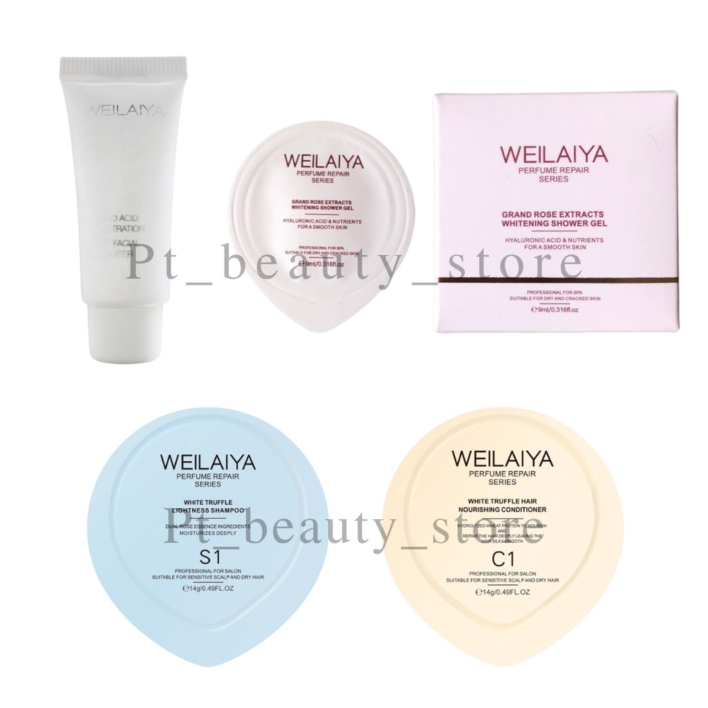 Set Gội Xả, Sữa Tắm & Sửa Rửa Mặt Weilaiya