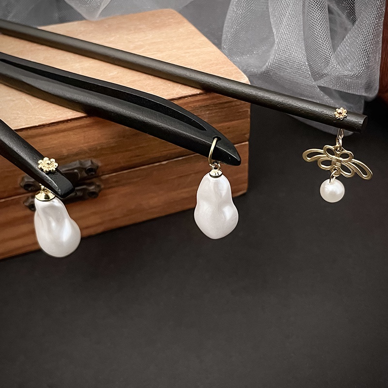 Trâm Cài Tóc Bằng Gỗ Phong Cách Trung Hoa Cổ Điển Cho Nữ