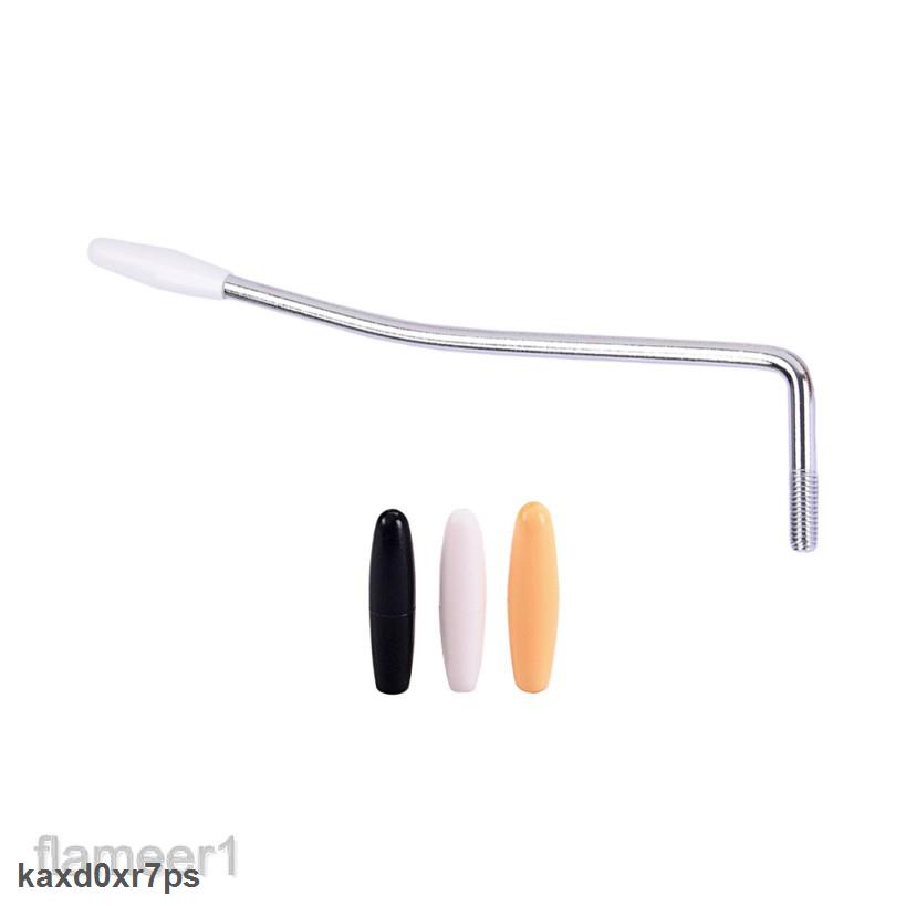 Cam Kết Hàng Như Hình Cần nhún chrome 5mm kèm 3 đầu bọc chuyên dụng cho guitar điện