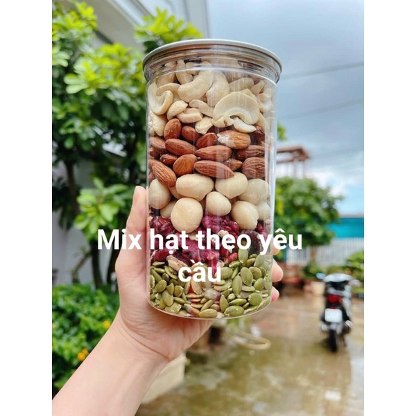 Mix nut ngũ vị Granola siêu hạt siêu  ngon  500g