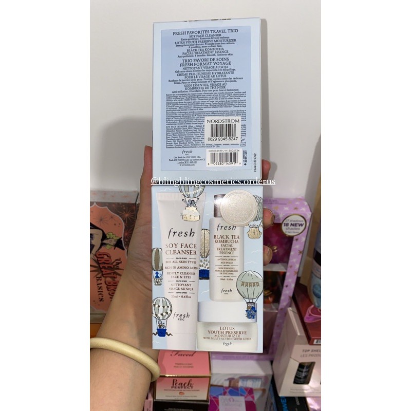[SALE 35%] Set 3 món dưỡng Fresh mini