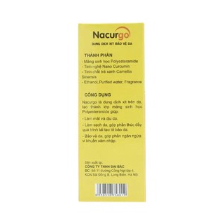 Nacurgo chai xịt 12 ml