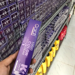 thuốc nhộm tóc siêu mềm mượt COLLAGEN tặng kèm trợ nhộm +răng tay